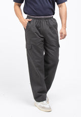 Forest Plus Size 100% Cotton Twill Cargo Pants Men Long Pants Trousers | Seluar Lelaki Panjang Cargo - PL10757