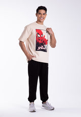 Forest x Marvel Spiderman Premium Weight Air-Cotton Oversized Round Neck Tee Family Tee Men / Kids  - FA20005 / FAK20005