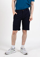 Forest Stretchable Cotton Elastic Waist Regular Cut Men Short Bermuda | Seluar Lelaki - 670216