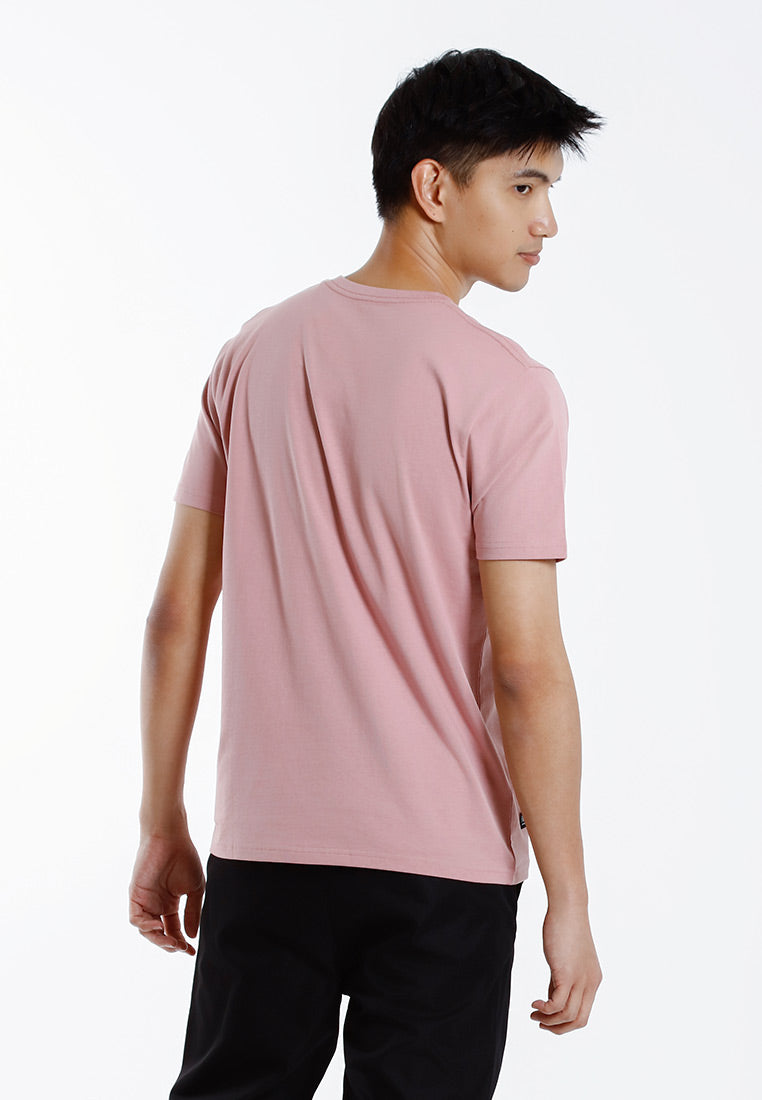 Forest T-Shirt Lelaki | Forest Regular Fit Graphic Tee Crew Neck Short Sleeve T Shirt Men - 24010