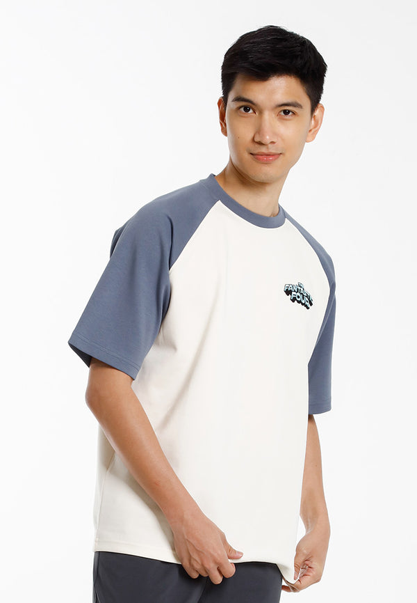 Forest Baju T Shirt Lelaki | Forest x Marvel Fantastic 4 Air-Cotton Oversized Heavy Weight Mens Tee- FA20023