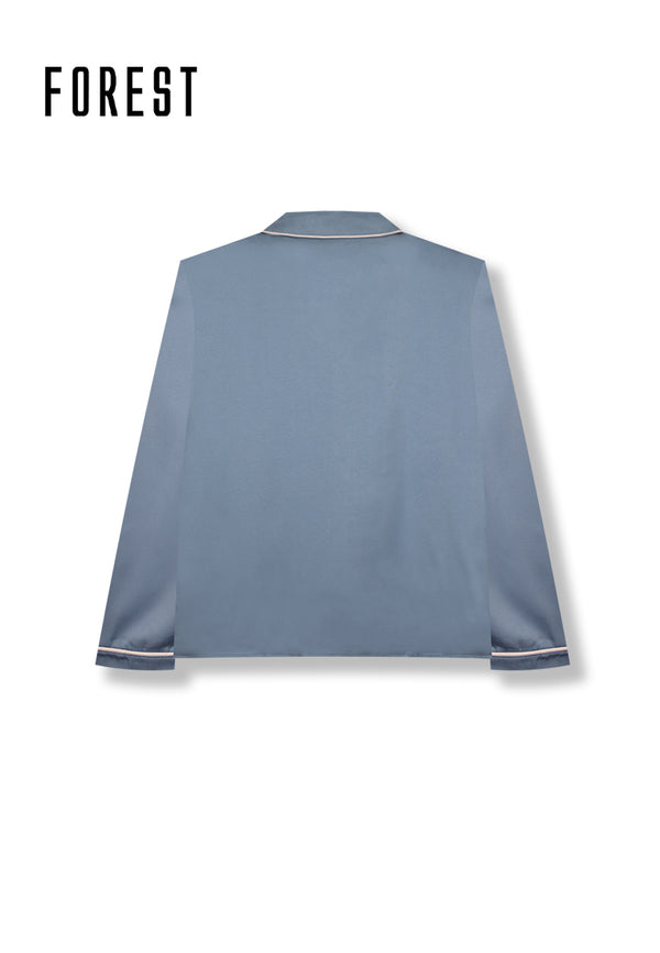 (1 Pc) Forest Unisex Microfiber Feel Long Sleeve Long Pants Pyjamas Selected Colours - FPU0017LL