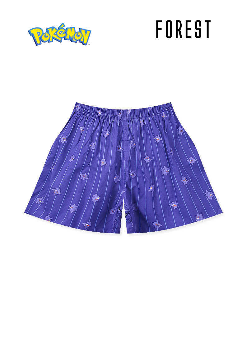 (1 Pc) Pokémon Ladies Woven Cotton Boxer Short Selected Colours - PLD1038X