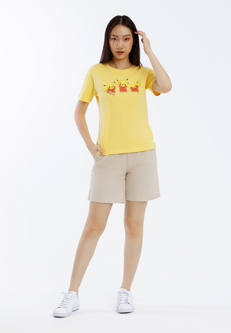 Forest x Pokemon Cotton Round Neck CNY Tee Men / Ladies / Kids  - FP21025 / FP821025 / FPK21025