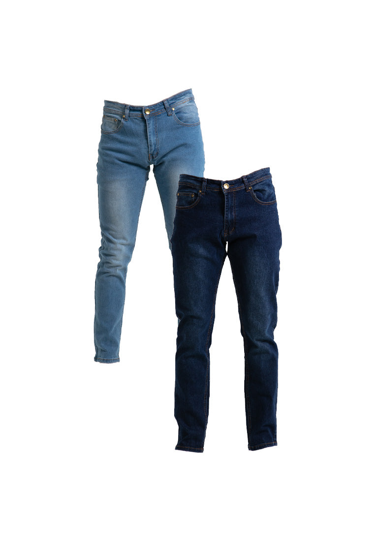 Forest Stretchable Slim Fit Jeans Men Denim Jeans | Seluar Jeans Lelaki Slim Fit - 610216