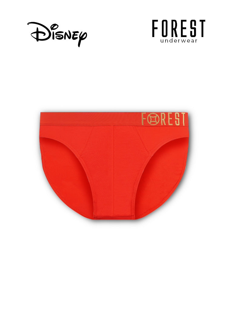 (3 Pcs) Forest X Disney Mens Bamboo Spandex Mini Brief Underwear Assorted Colours - WUB1007M