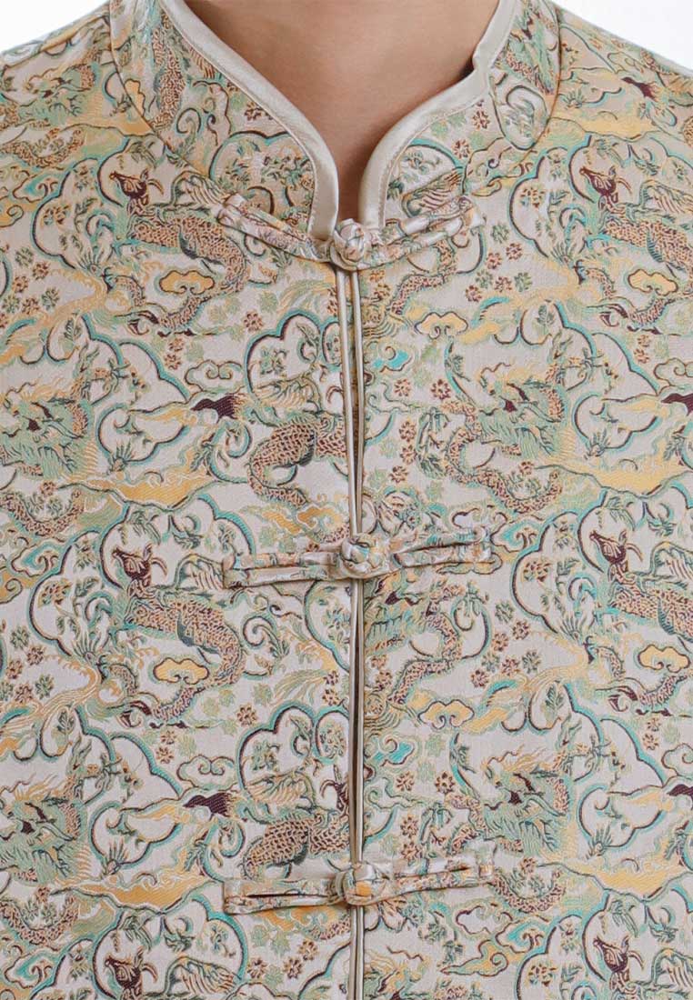 Byford CNY Tang Fu Lelaki | Byford Mens Tang Fu Jacquard Long Sleeve - 3526902Z