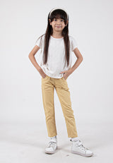 Forest Kids Girls Cotton Twill Skinny Cut Long Pants | Seluar Panjang Budak Perempuan - FK810005
