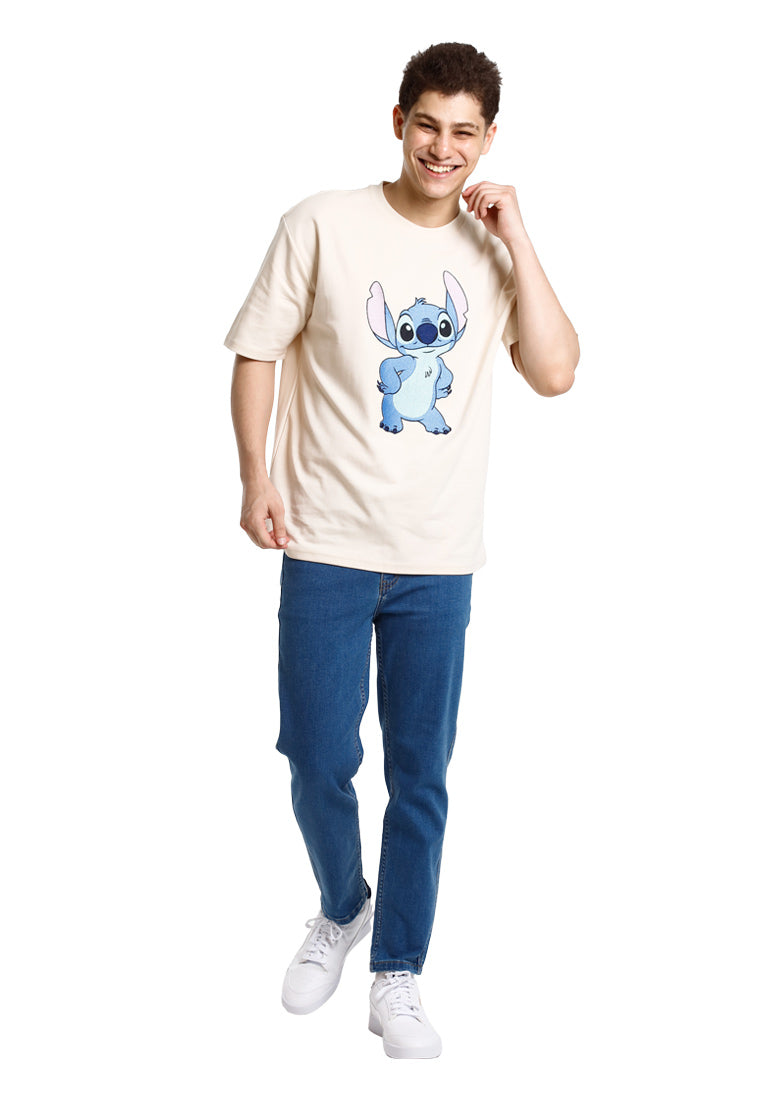 Forest x Disney Stitch Premium Weight Cotton Round Neck Tee Family Tee Men/Ladies/Kids - FW20143 / FW820143 / FWK20143