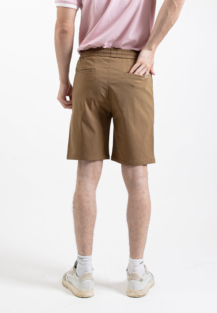 Forest Stretchable Cotton Twill Elastic Shorts Pants  | Seluar Pendek Lelaki - 665084