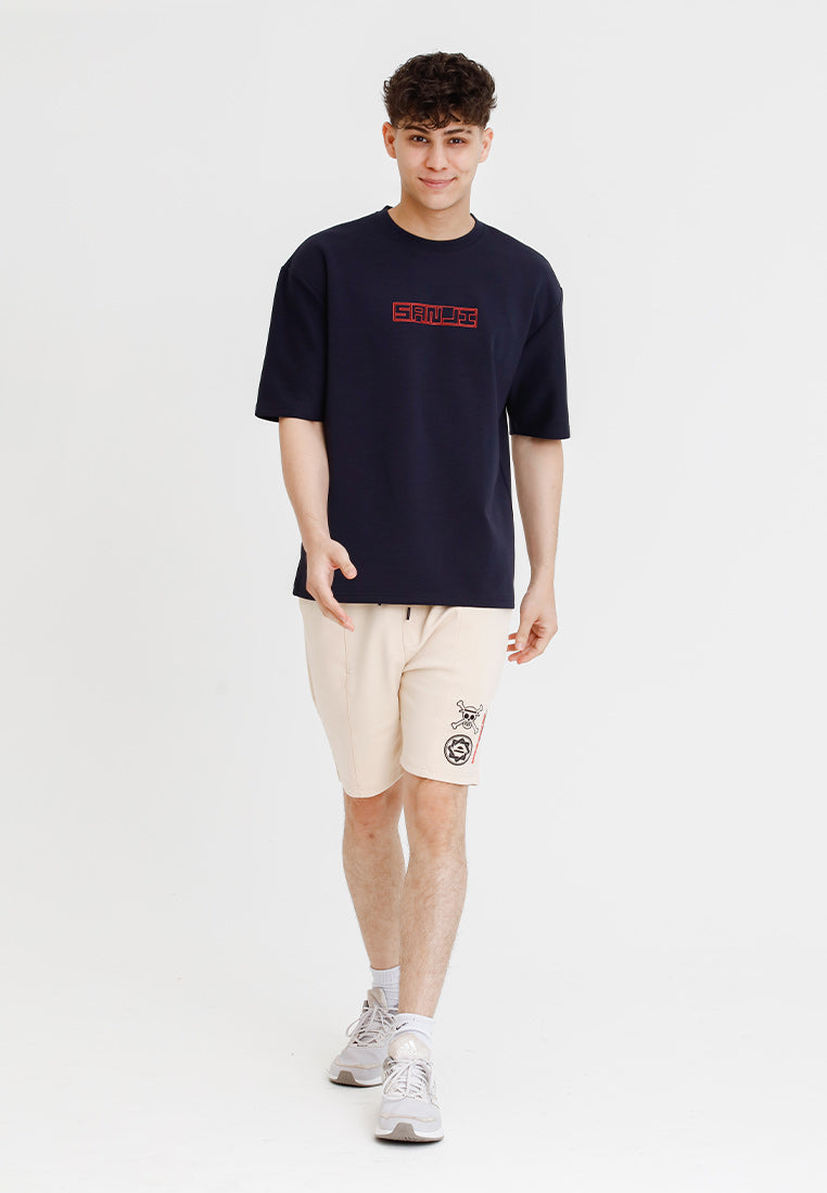 Forest Baju T Shirt/Seluar Lelaki | Forest x One Piece Sanji Premium Air-Cotton Oversized Mens Tee - FO20002/FO10002