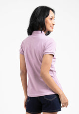 Forest Ladies Premium Weight Cotton 220gsm Interlock Knitted Polo Tee | Baju Tee Shirt Perempuan- 822238