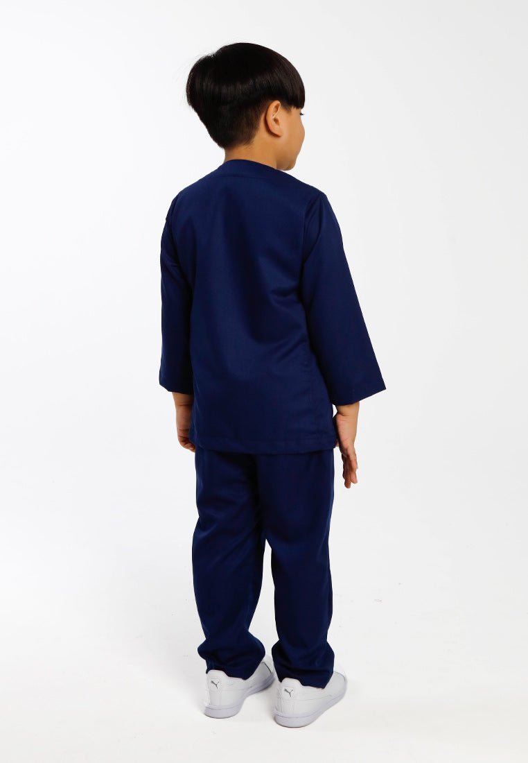 Forest x Hatta Dolmat Baju Melayu Regular Fit - FK23898BM - 33Navy