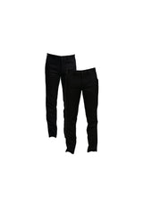 Byford Slim Fit Flat Front Cotton Pants - 3223003A