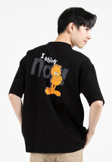 Forest x Garfield Heavy Weight Fabric Embroidered Round Neck Family Tee Men / Ladies/ Kids - FG20006/ FG820006/ FGK20006