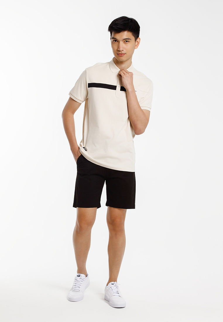 Forest T-Shirt Lelaki | Forest Soft-touch Cotton Interlock Polo T Shirt Men Slim Fit Collar Tee - 24000