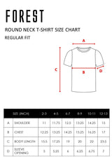 Forest Kids Stretchable Polo T Shirt Boy Kids Collar Tee | Baju Polo T Shirt Budak Lelaki - FK20124