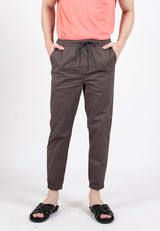 Forest 100% Cotton Twill Plus Size Jogger Cuffed elasticated hems Long Pants - PL610213