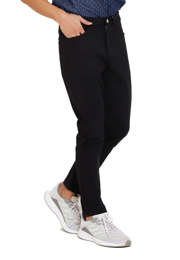 Forest Woven Cotton Spandex Slim Fit Long Pants Men | Seluar Lelaki Panjang - 610222