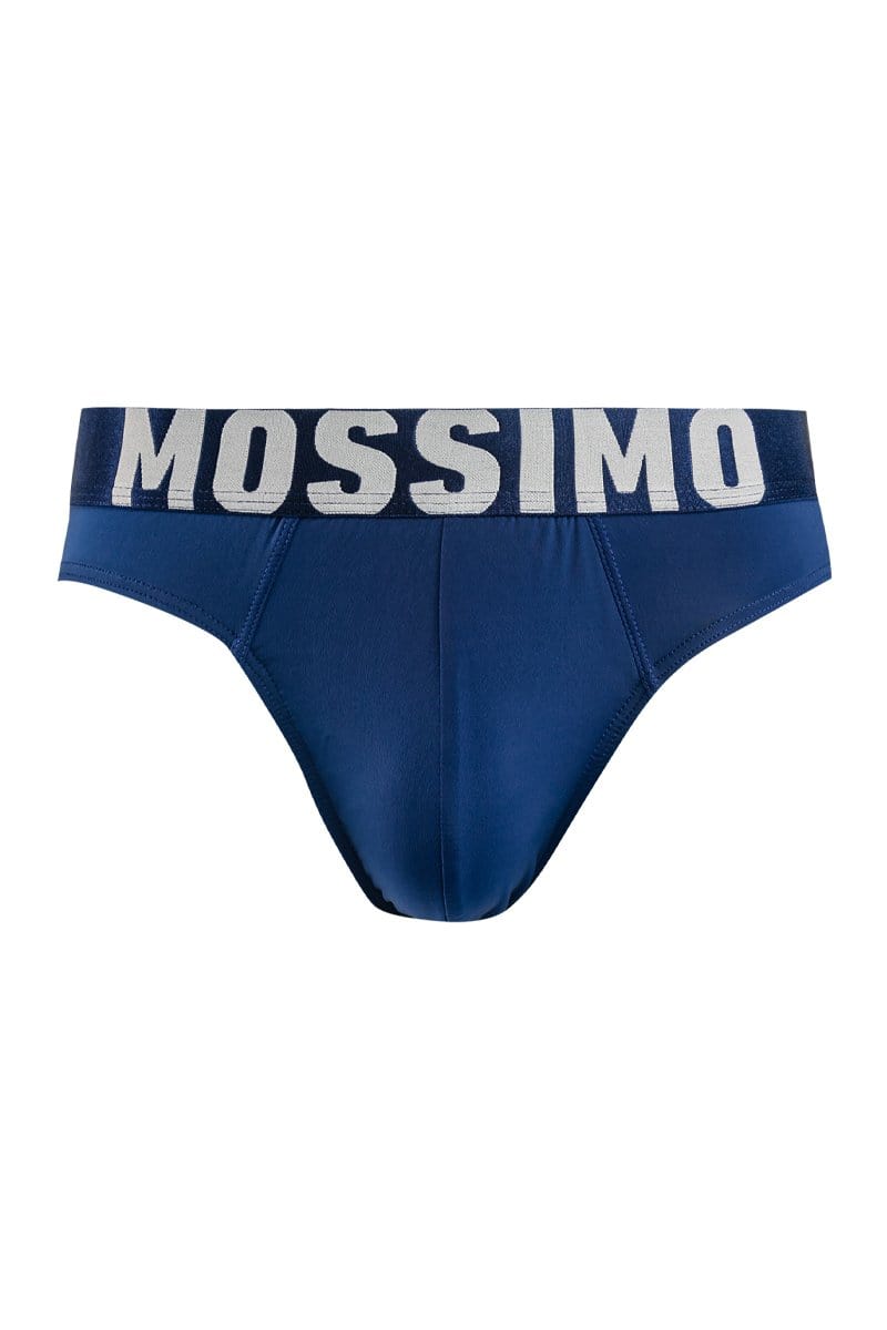 (3 Pcs) Mossimo Men Brief Microfibre Spandex Men Underwear Assorted Colours - MUB1014M