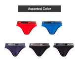 Underwear Cotton Mini Briefs (5 Pieces) Assorted Colours - MUD0029M