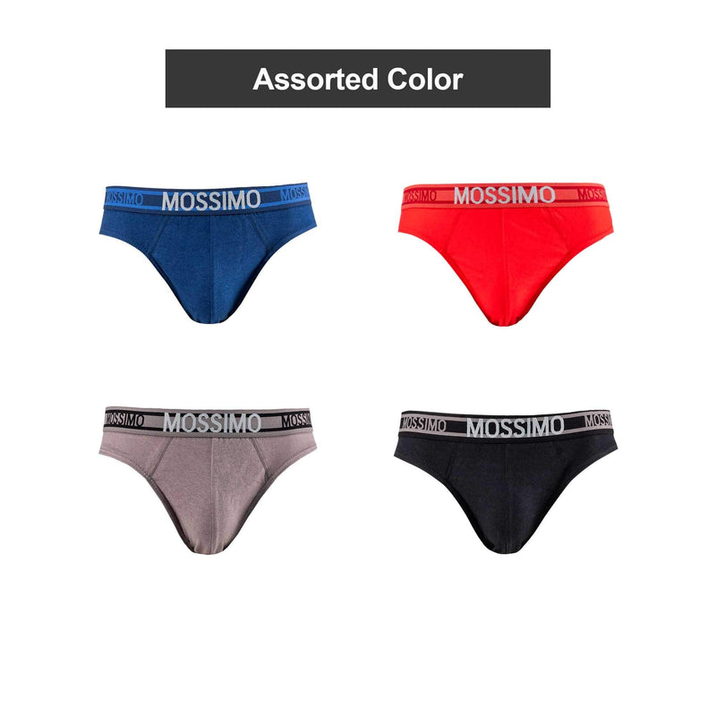 Underwear Cotton Mini Briefs (3 Pieces) Assorted Colours - MUD0035M