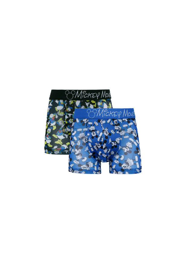 (2Pcs) Forest X Disney Kids Microfibre Spandex Shorty Brief Underwear Assorted Colour-WUJ0006S