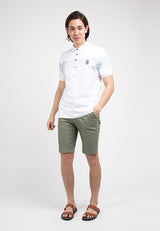 Forest Stretchable Polo T Shirt Men Slim Fit Collar Tee | Baju T Shirt Lelaki - 23794