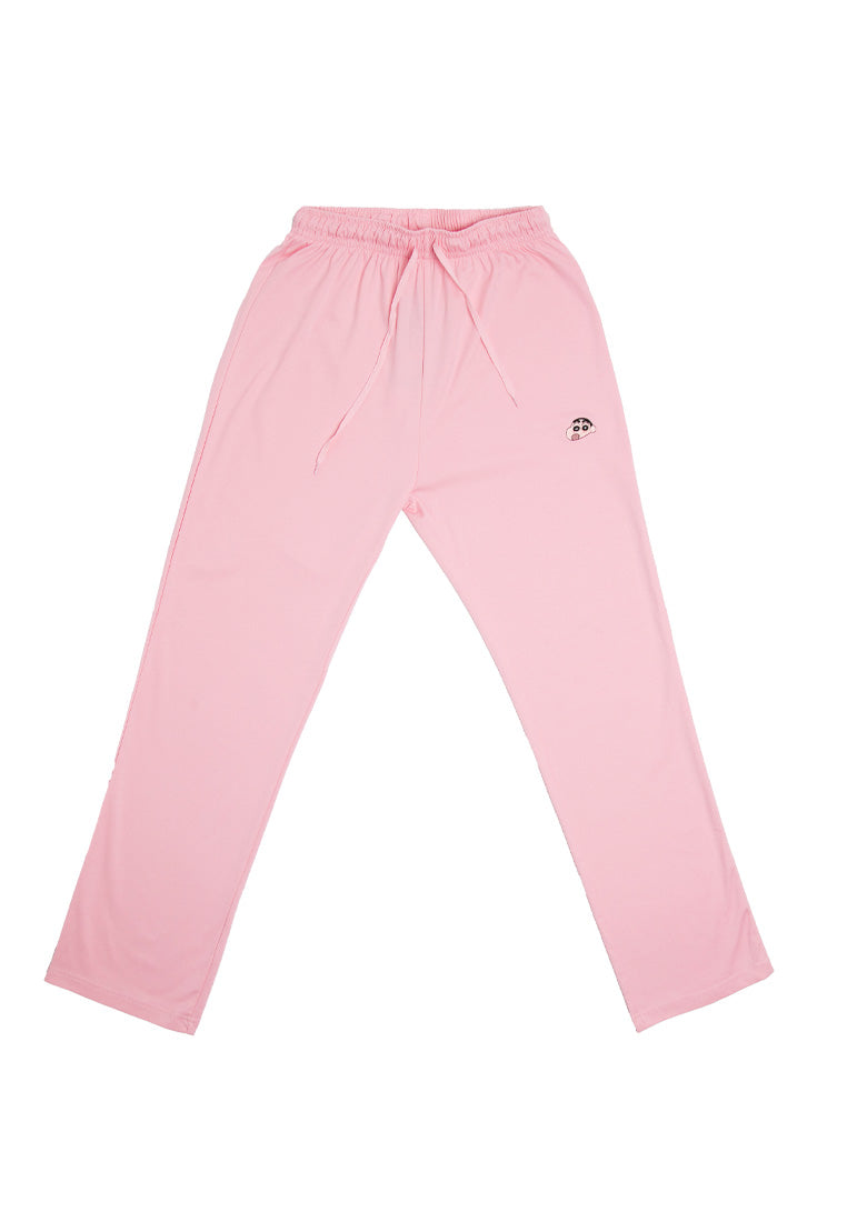 (1 Pc) Forest x Shinchan Ladies 100% Cotton Long Pants Pyjamas - CPD0033