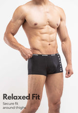 (2 Pcs) Byford Men Trunk Bamboo Spandex Men Underwear Assorted Colours - BUB551S