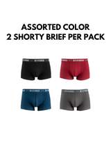 Underwear Shorty Brief (2 Pieces) Assorted Colour - BUD307S