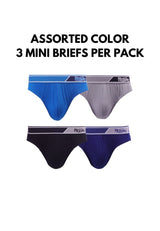 Mini Brief (3 Pieces) Assorted Colour - MUD0007M