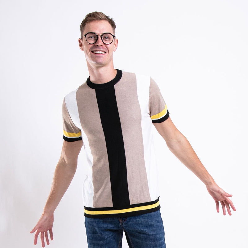 Forest Fancy Knitted Round Neck T Shirts Men Sweater Men Knitwear