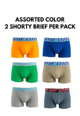 Underwear Shorty Brief (2 Pieces) Assorted Colour - BUD5135S