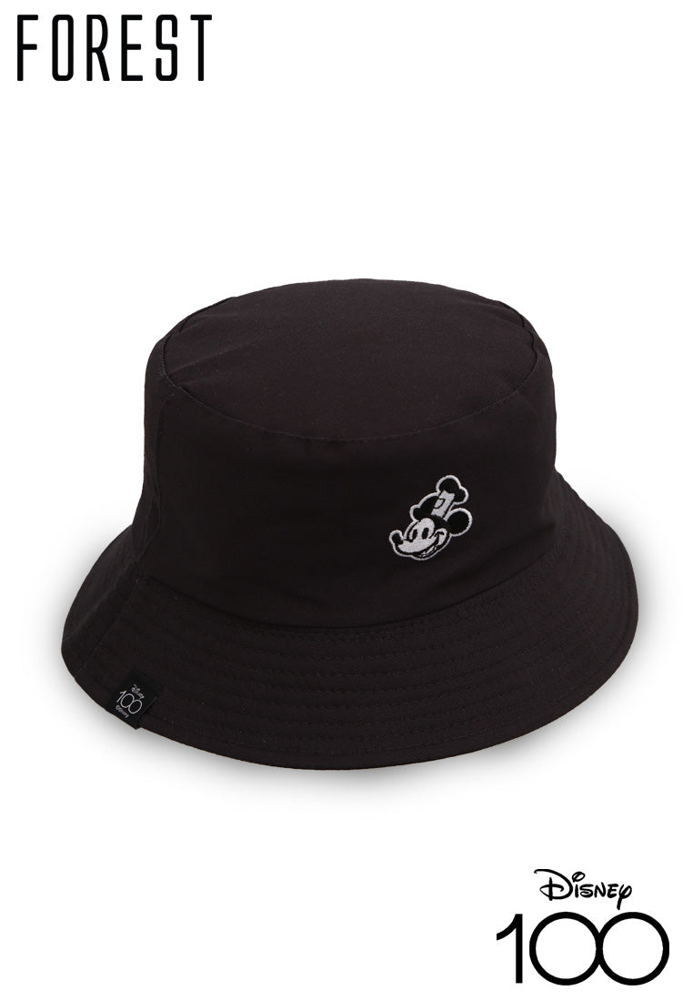 ( 1 Piece ) Forest X Disney 100% Cotton Reversible Two Way Bucket Hat - WZ015