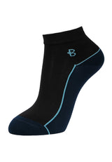(3 Pcs) Byford Cotton Spandex Ankle Sport Socks- BSF1031T