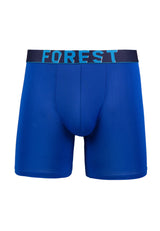 (2 Pcs) Forest Mens Microfibre Spandex Boxer Brief Underwear Assorted Colours - FUD0104BB
