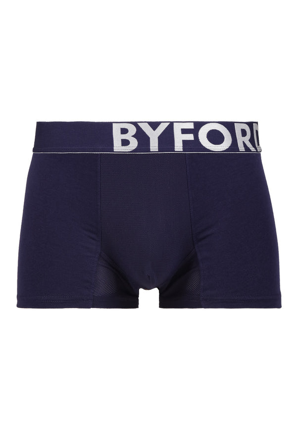 (2 Pcs) Byford Mens Cotton Modal Shorty Brief Underwear Assorted Colour-BUB710S