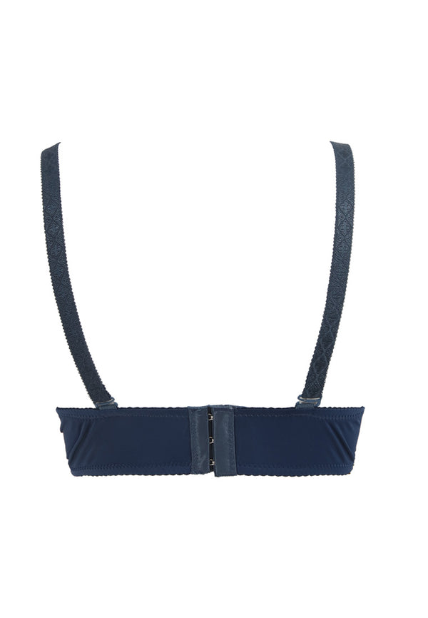 (1 PC) Forest Ladies Nylon Spandex Full Cup Plain Wire Bra Selected Colours - FBD0022L