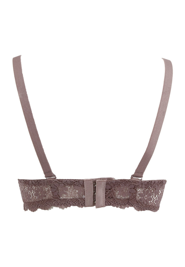 (1 PC) Forest Ladies Nylon Spandex 3/4 Cup Lace Wire Bra Selected Colours - FBD0025L