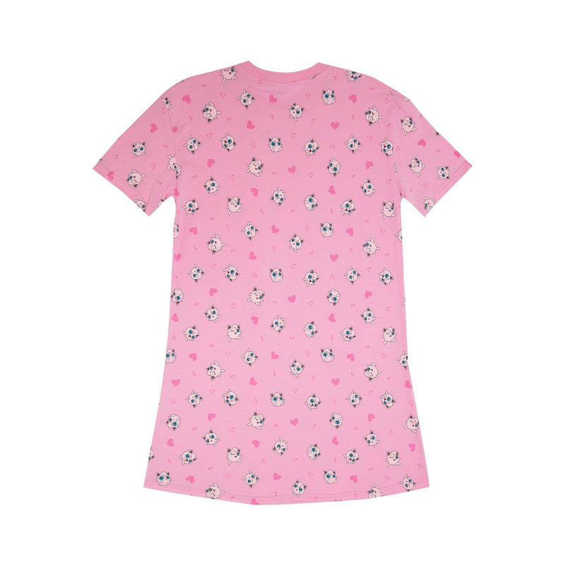 (1 Set) Pokémon Girls 100% Cotton Sleep Dress Pyjamas - PPJ1008