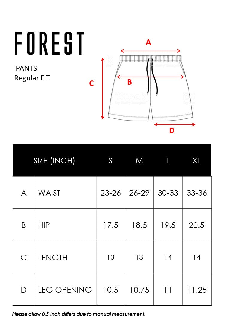 Forest Ladies 2Way Stretch Sport Shorts Track Pants Quick Dry Training Shorts Pants Women | Seluar Track Perempuan - 860144