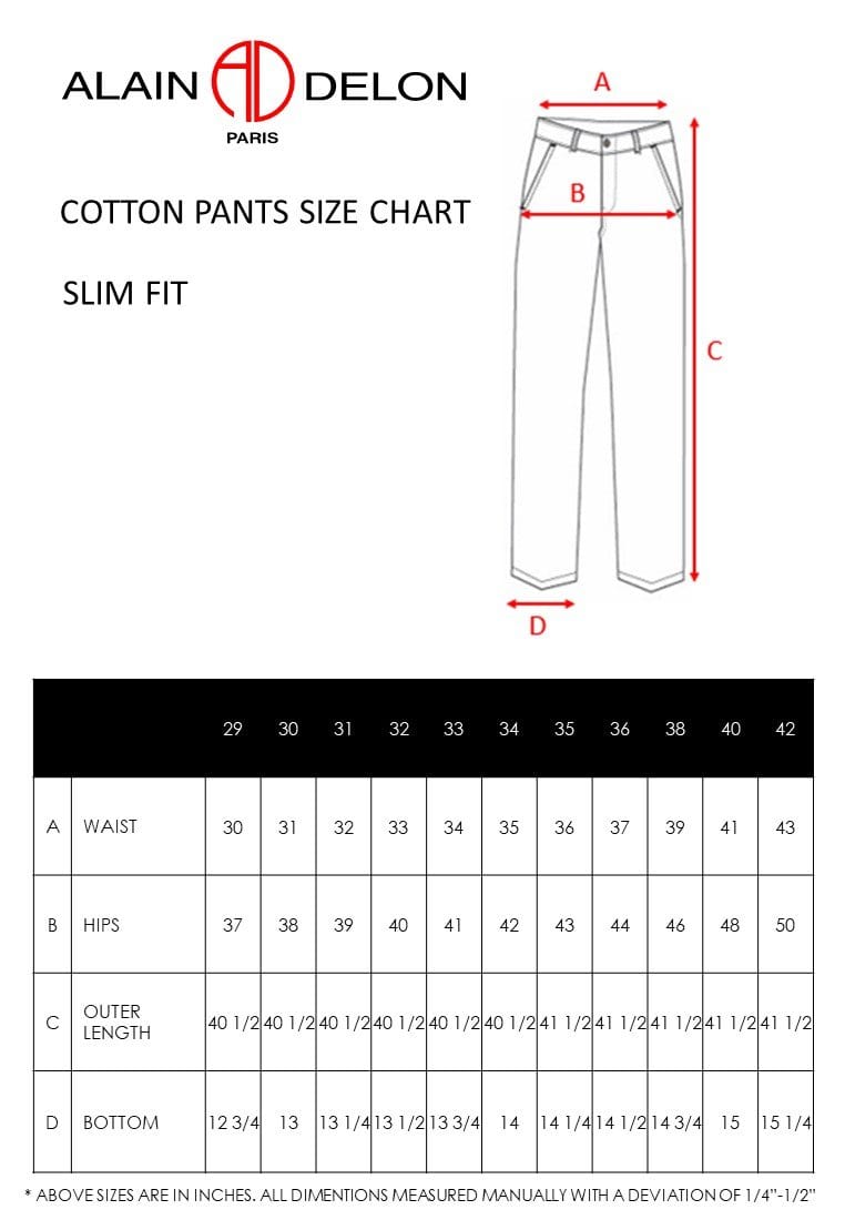 Stretch Cotton Pants - 12620001