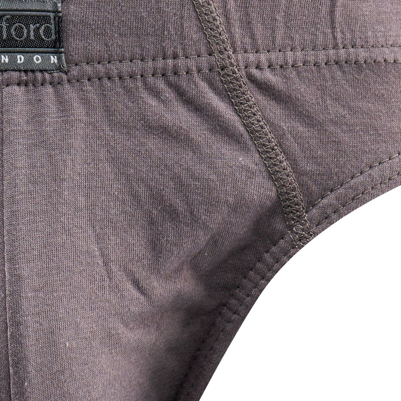 (5 Pcs) Byford Men Brief 100% Cotton Men Underwear Assorted Colours - BUD5111M