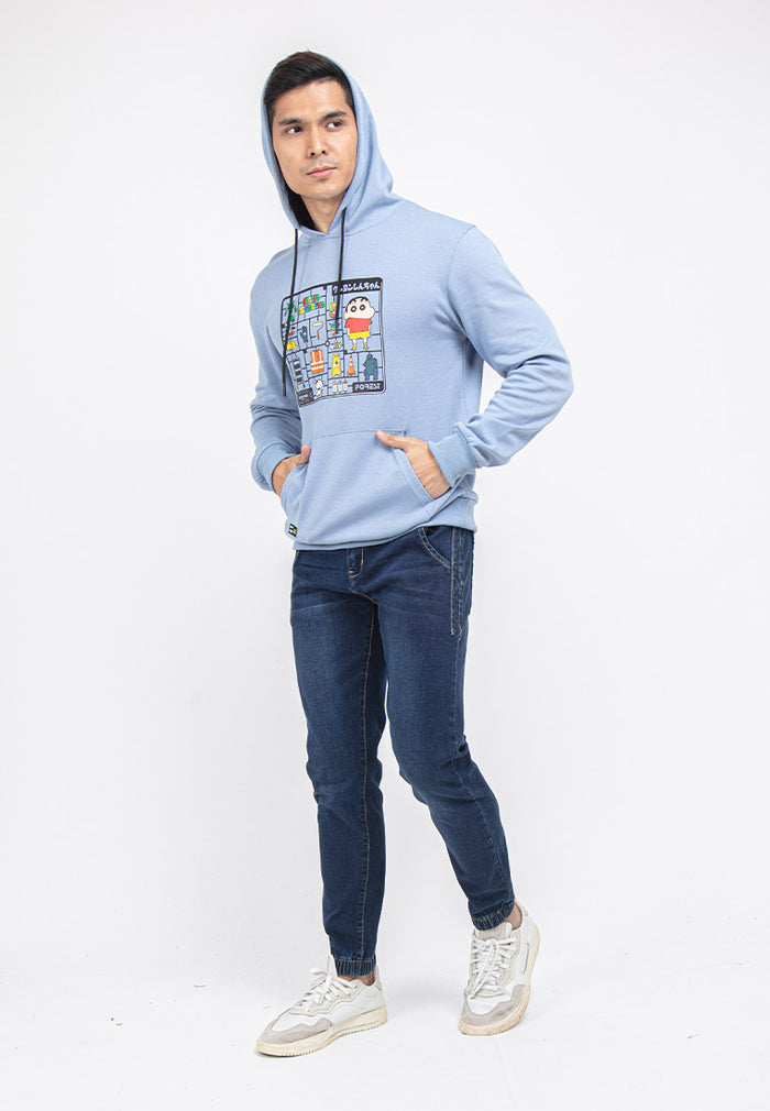 Forest X Shinchan Cloakwork Cotton Interlock 250GSM Premium Weight