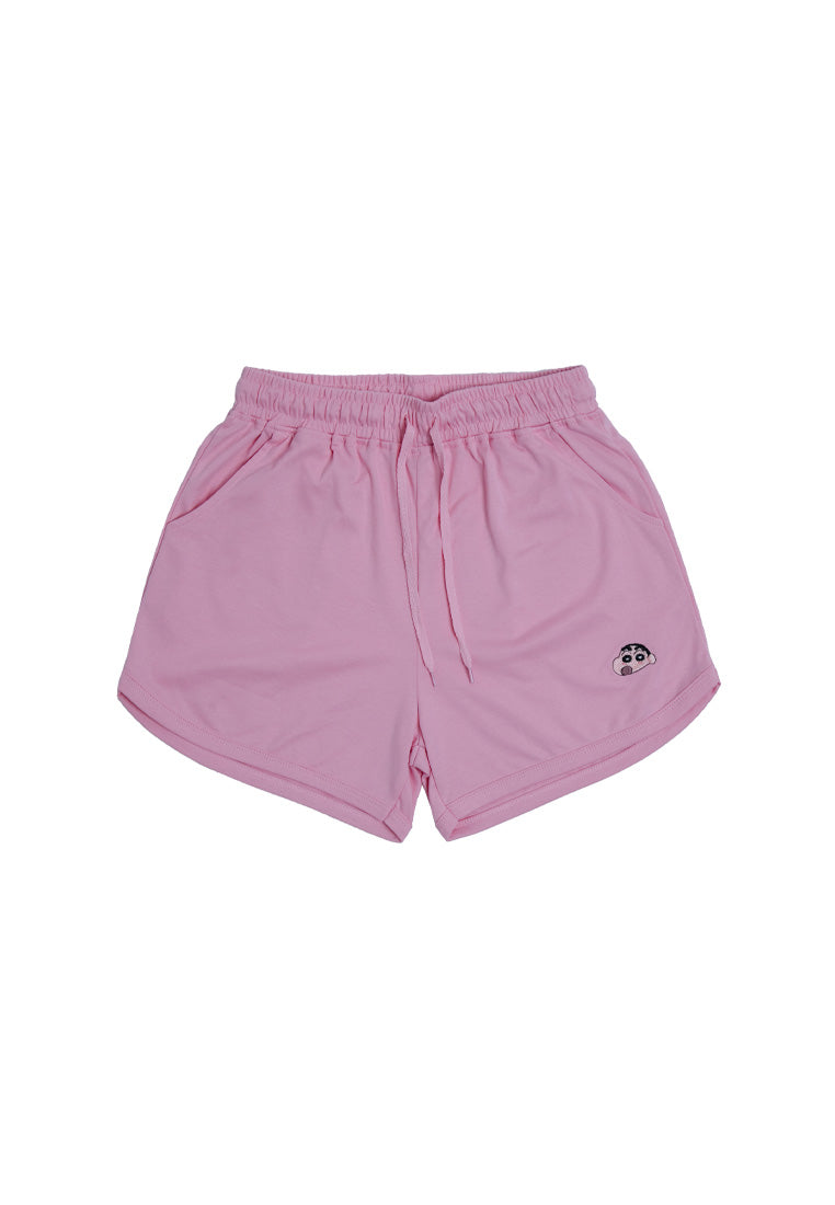 (1 Pc) Forest x Shinchan Ladies 100% Cotton Short Pants Pyjamas - CPD0030