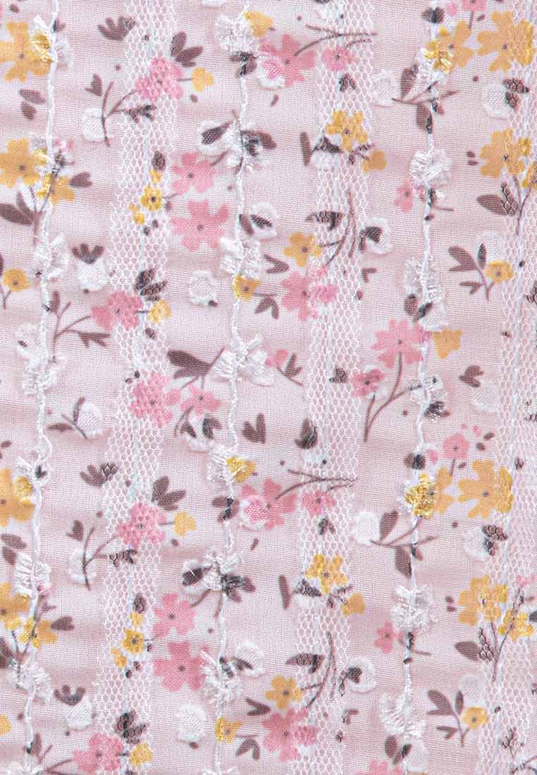 Forest x Hatta Dolmat Ladies Woven Chiffon Floral Pattern Collar Baju Kurung | Baju Kurung Perempuan - 885043