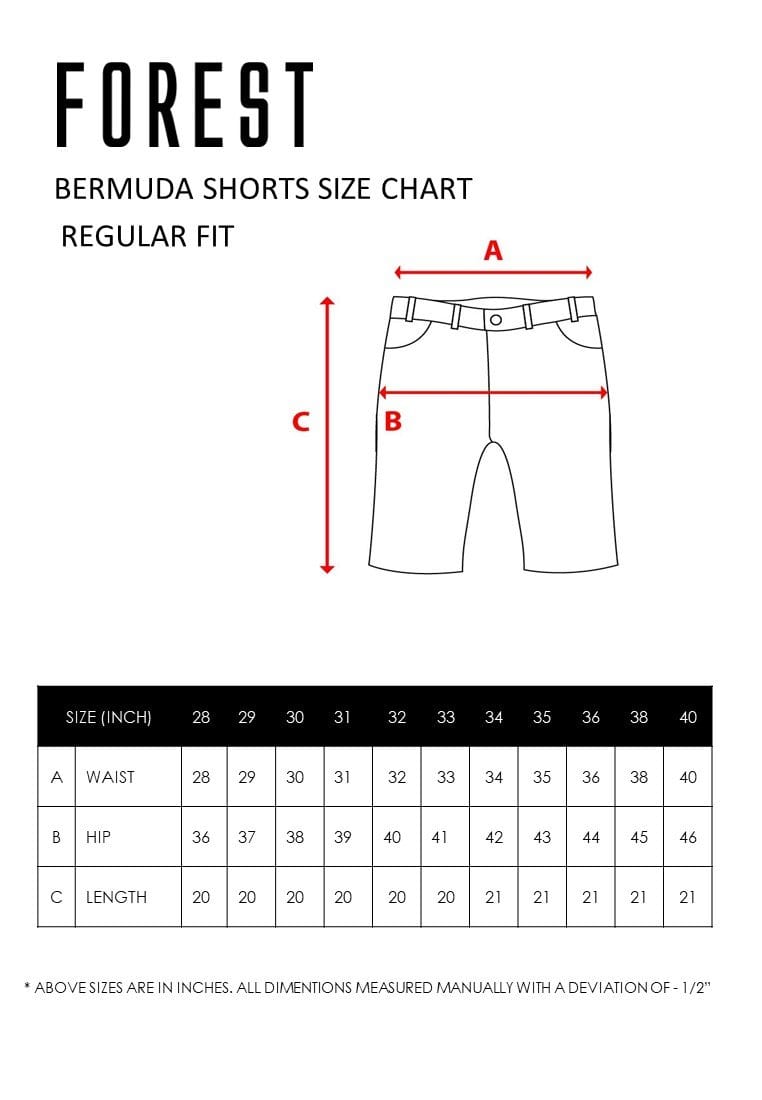 Stretchable Bermuda Shorts - 70521