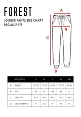 Premium Stretchable Cotton Interlock Jogger Pants - 10595