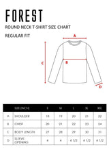 Cotton Graphic Round Neck Tee - 23493